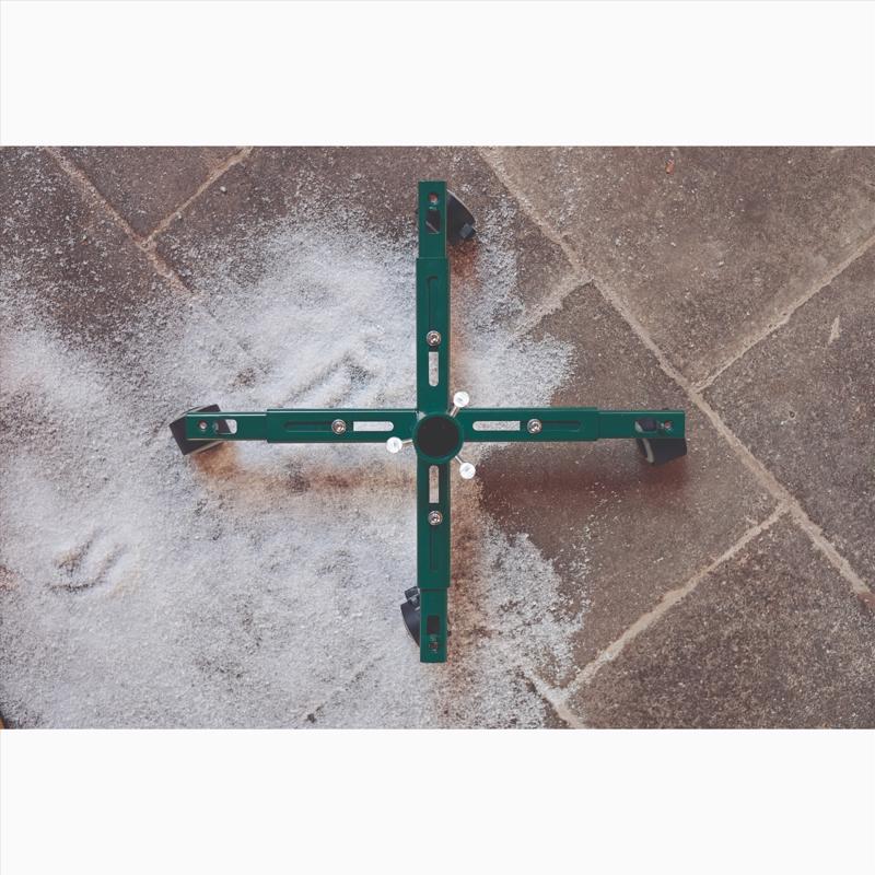 Tree Nest Metal Artificial Rolling Christmas Tree Stand 6 ft.