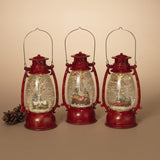 Gerson Multicolored Holiday Spinning Water Globe Lantern 10 in., Pack of 6