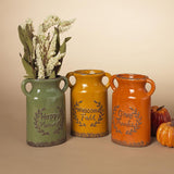 Gerson 8 in. Harvest Vase Fall Decor, Pack of 3