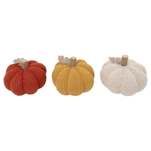 Gerson 7 in. Harvest Pumpkins Fall Decor, Pack of 12