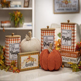 Gerson 7 in. Harvest Pumpkins Fall Decor, Pack of 12