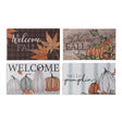 Gerson 30 in. Harvest Doormat Fall Decor, Pack of 12