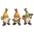 Gerson 9 in. Harvest Gnomes Fall Decor, Pack of 12