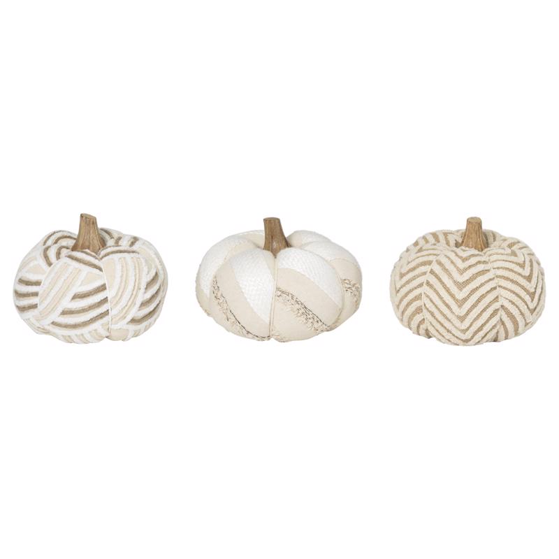 Gerson 6 in. Pumpkin Stem Fall Decor, Pack of 6
