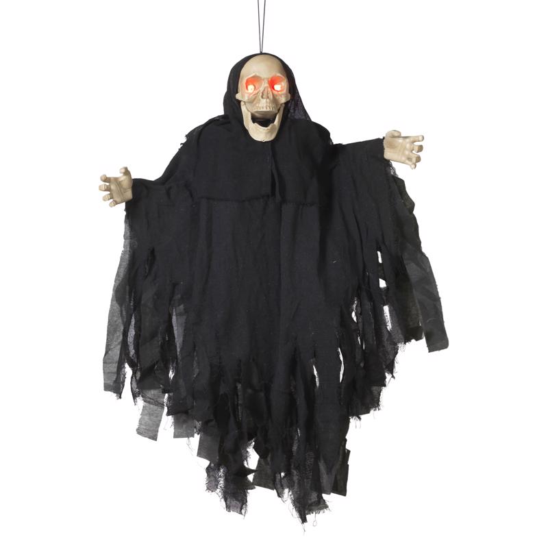 Gerson 43 in. Animated Hanging Skeleton Halloween Decor, Pack of 6