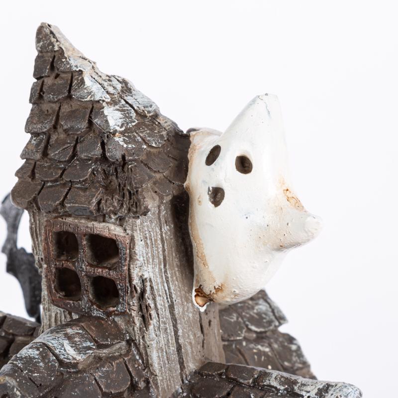 Gerson 12 in. Haunted House Halloween Decor, Pack of 6