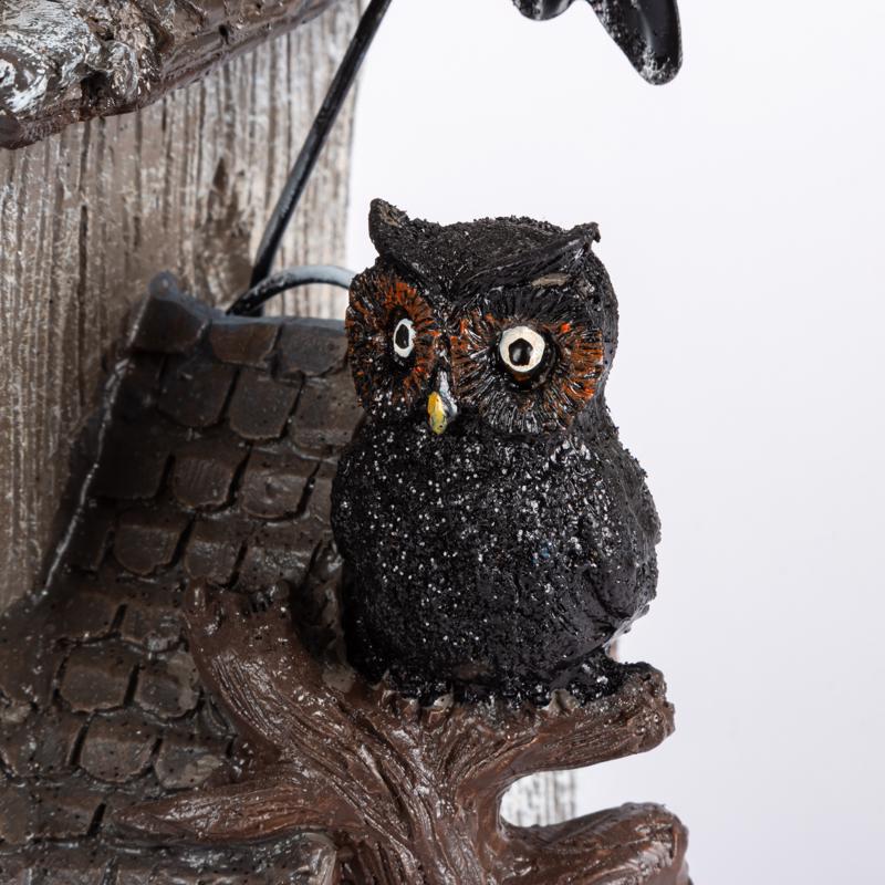 Gerson 12 in. Haunted House Halloween Decor, Pack of 6