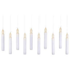 Gerson 7 in. Floating Candle Light String Fall Decor, Pack of 6