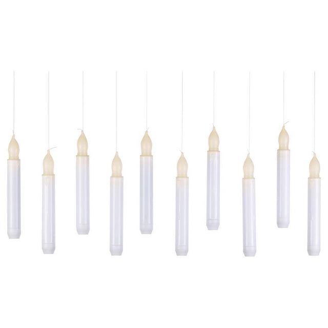 Gerson 7 in. Floating Candle Light String Fall Decor, Pack of 6
