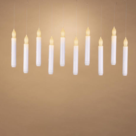 Gerson 7 in. Floating Candle Light String Fall Decor, Pack of 6