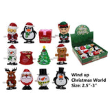 Holiday Friends Christmas Wind Up Toy Assorted, Pack of 12