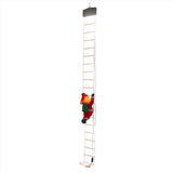 Mr. Christmas LED Climbing Rope Santa 18 in. Yard Decor