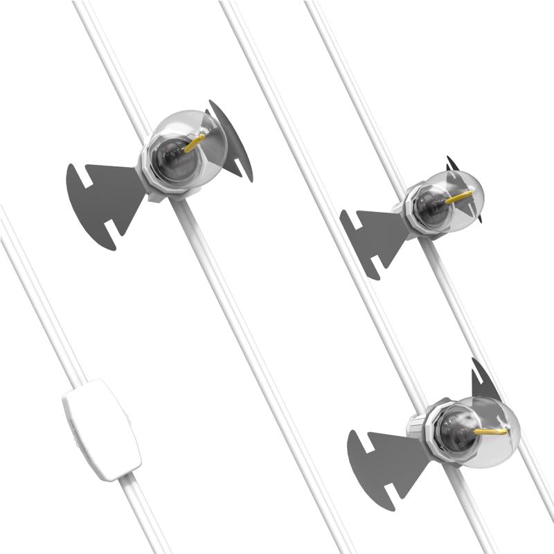 Stanley 3-Bulb C7 Replacement Cord 1 pk