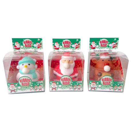Zorbitz Holiday Bubble Budz Fidget Toy Assorted, Pack of 12