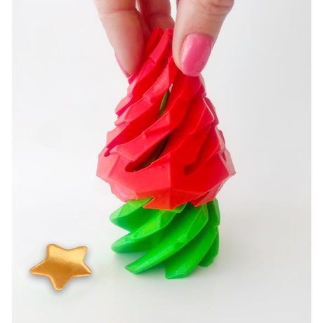Zorbitz Twiddle Twiddle Twister Fidget Toy Pink/Red, Pack of 12