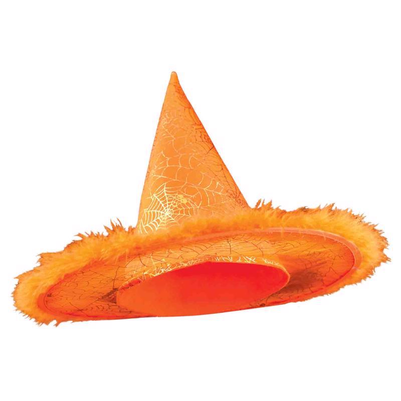 Magic Seasons Halloween Spiderweb Witch Hat 1 pk