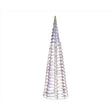 Lumineo LED Iridescent Cone tree Table Decor 3 ft., Pack of 6