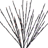 Celebrations Orange/Purple 32 in. LED Light Burst Halloween Decor, Pack of 6