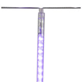 Celebrations Purple 12 in. LED Meteor Lights Halloween Decor