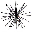 Celebrations Orange/Purple 16 in. LED Starlight Burst Halloween Decor, Pack of 6