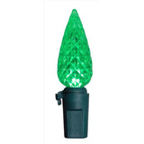 Celebrations Classic LED C6 Green 100 ct String Christmas Lights 24.75 ft.