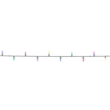 Celebrations Classic LED C6 Multicolored 100 ct String Christmas Lights 24.75 ft.
