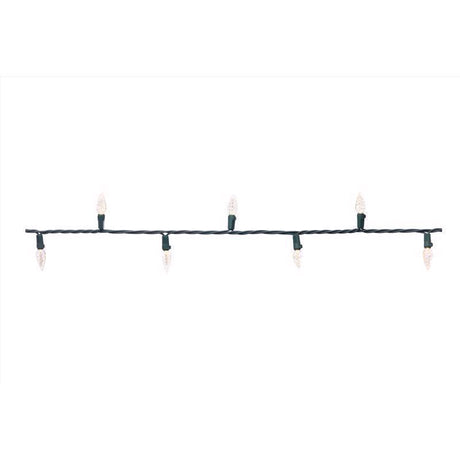 Celebrations Classic LED C6 Warm White 100 ct String Christmas Lights 24.75 ft.