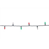 Celebrations Classic LED C6 Red/Green/Pure White 100 ct String Christmas Lights 24.75 ft.