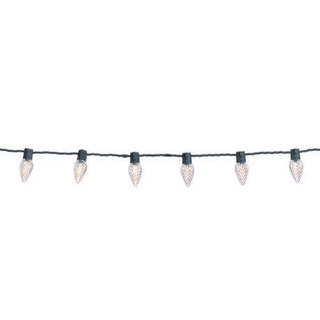 Celebrations Classic LED C9 Warm White 25 ct String Christmas Lights 16 ft.