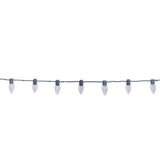 Celebrations Classic LED C9 Pure White 25 ct String Christmas Lights 16 ft.