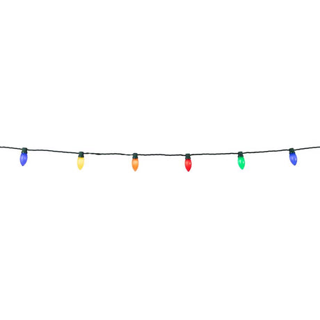 Celebrations Classic LED C9 Multicolored 25 ct String Christmas Lights 16 ft.