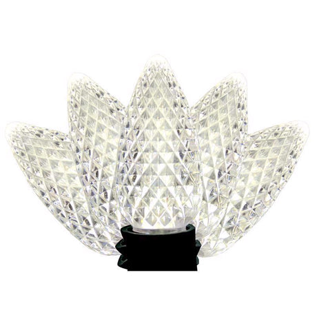 Celebrations Classic LED C9 Pure White 75 ct String Christmas Lights 49 ft.