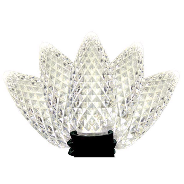 Celebrations Classic LED C9 Pure White 75 ct String Christmas Lights 49 ft.
