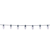 Celebrations Classic LED C9 Pure White 75 ct String Christmas Lights 49 ft.
