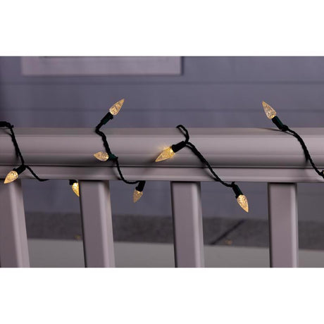 Celebrations Classic LED C6 Multicolored/Warm White 50 ct String Christmas Lights 16 ft.