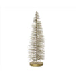 Decoris Gold Brush Mini Tree Table Decor 20 in., Pack of 12