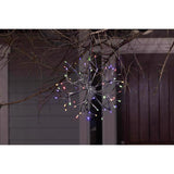Celebrations LED Multi Shimmering Sphere 12 in. Hanging Decor