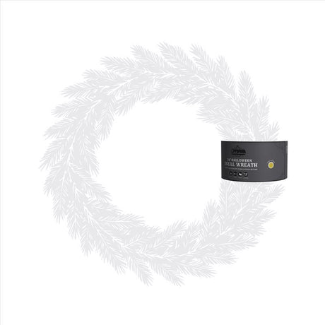 Celebrations 24 in. LED Wreath Halloween Decor