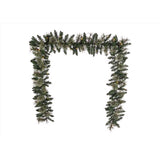 Celebrations 9 ft. L LED Prelit Multicolored Mixed Pine Garland
