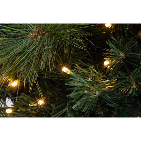 Celebrations 2 ft. Full LED 35 ct Decorative Color Changing Porch Bush