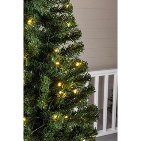 Celebrations 4-1/2 ft. Full LED 170 ct Brilliant Color Changing Christmas Tree