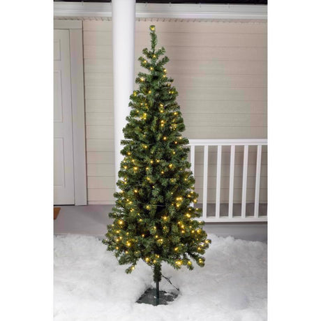Celebrations 7 ft. Full LED 270 ct Brilliant Color Changing Christmas Tree