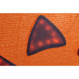 Celebrations Halloween Orange 27 in. Happy Face Lantern Halloween Decor