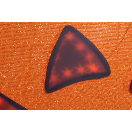 Celebrations Halloween Orange 27 in. Happy Face Lantern Halloween Decor