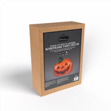 Celebrations Halloween Orange 27 in. Happy Face Lantern Halloween Decor