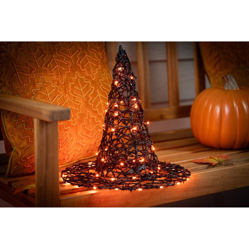 Celebrations Halloween LED Witch Hat Halloween Decor