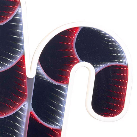 Celebrations LED Infinity Candy Cane 30 in. Yard Decor