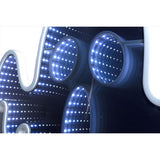 Celebrations Halloween White 23 in. LED Prelit Ghost Infinity Halloween Decor