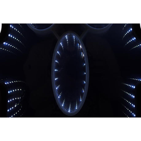 Celebrations Halloween White 23 in. LED Prelit Ghost Infinity Halloween Decor