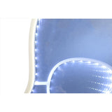 Celebrations Halloween White 23 in. LED Prelit Skull Infinity Halloween Decor